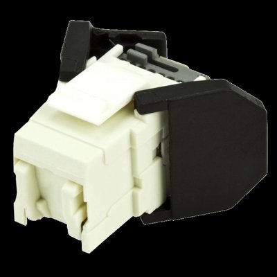 Corning FQ100027173 Модуль Keystone UTP RJ45 кат. 5e, чорний 99-00006942 фото