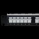 L&W ELECTRONICAL LW-PP74 Патч-панель 19" 24xRJ-45 UTP, кат. 6a, із заднім організатором з пластиковими шторками, LW 99-00006946 фото 4