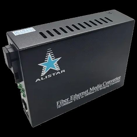 ALISTAR X3S 100M 10/100BASE-T RJ-45 - 100BASE-FX 1SM WDM SC 20KM TX1310/RX1550nm Медіаконвертор 99-00020855 фото