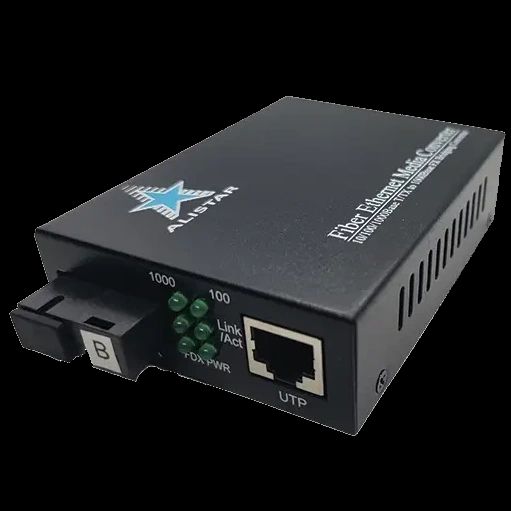 ALISTAR X5G 1G 10/100/1000BASE-T RJ-45 - 1000BASE-LX 1SM WDM SC 20KM TX1550/RX1310nm Медіаконвертор 99-00020860 фото