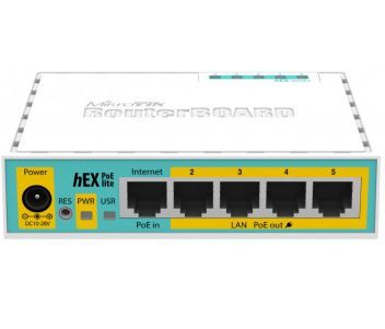 MikroTik hEX PoE lite (RB750UPr2) 5-портовий маршрутизатор 99-00001058 фото